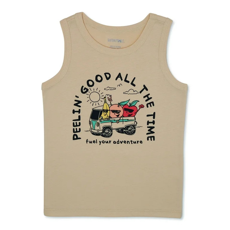 Garanimals Toddler Boy Graphic Tank Top, Sizes 18M-5T | Walmart (US)