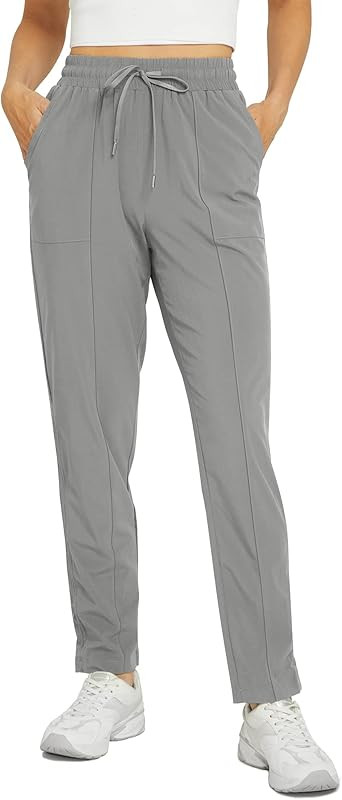 G4Free Lightweight Athletic Pants for Women Studio Joggers Comfy Travel Pants with Pockets for Ca... | Amazon (US)