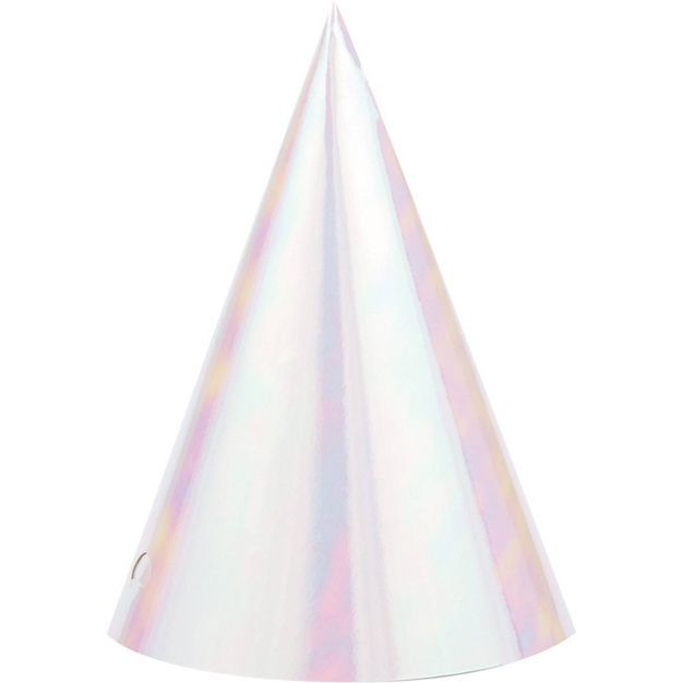 24ct Iridescent Party Hats | Target