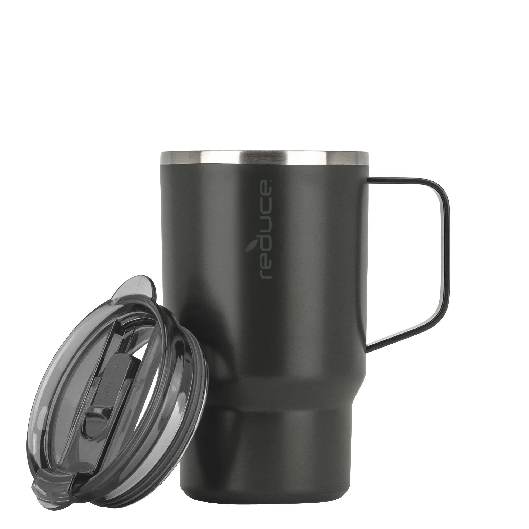 Reduce Reusable 18 oz Hot1 Coffee Mug with Lid and Handle - Stone Color - Walmart.com | Walmart (US)