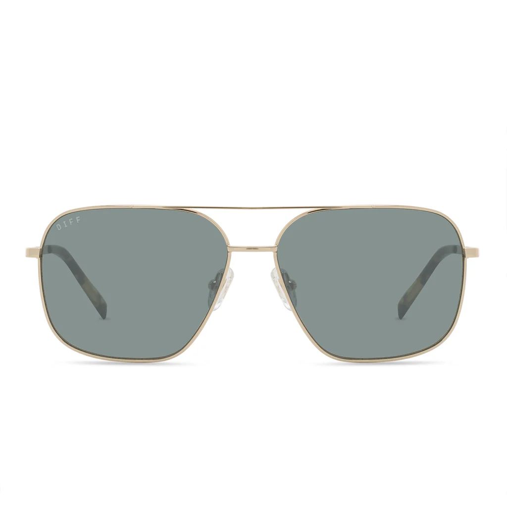 COLOR: gold   g15 polarized sunglasses | DIFF Eyewear