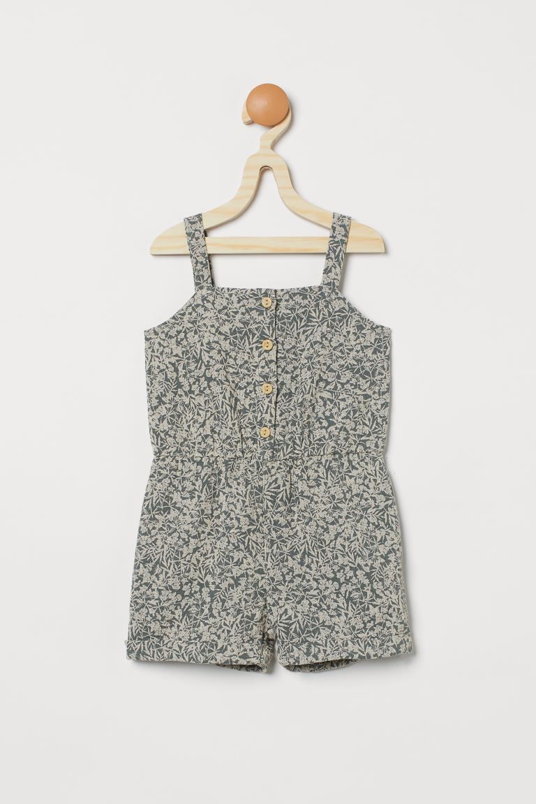 Double-weave Romper | H&M (US)