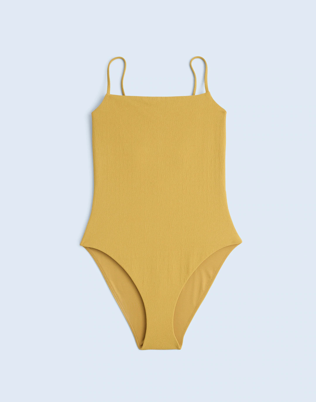 Square-Neck One-Piece Swimsuit | Madewell