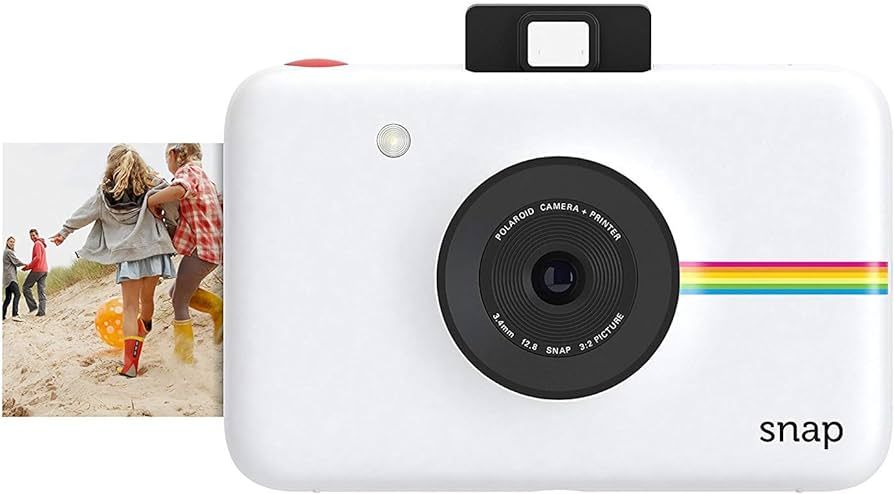 Zink Polaroid Snap Instant Digital Camera (White) with ZINK Zero Ink Printing Technology | Amazon (US)