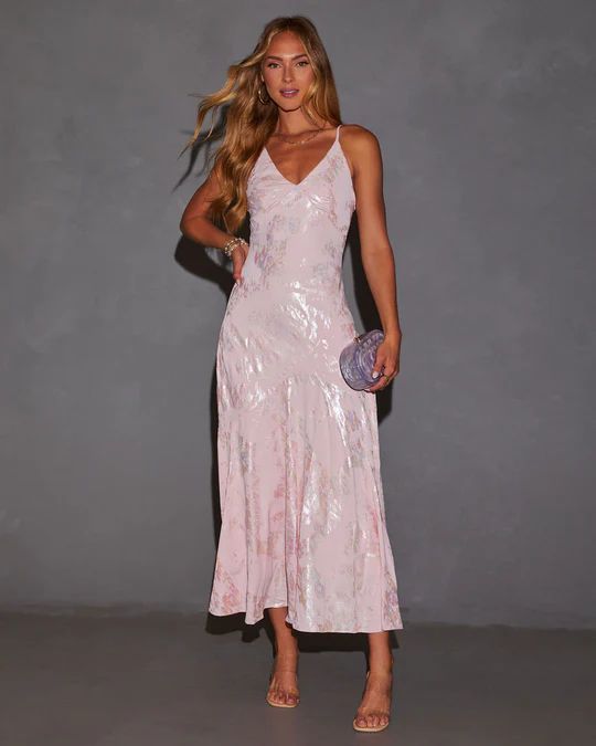 Myla High Shine Midi Dress | VICI Collection