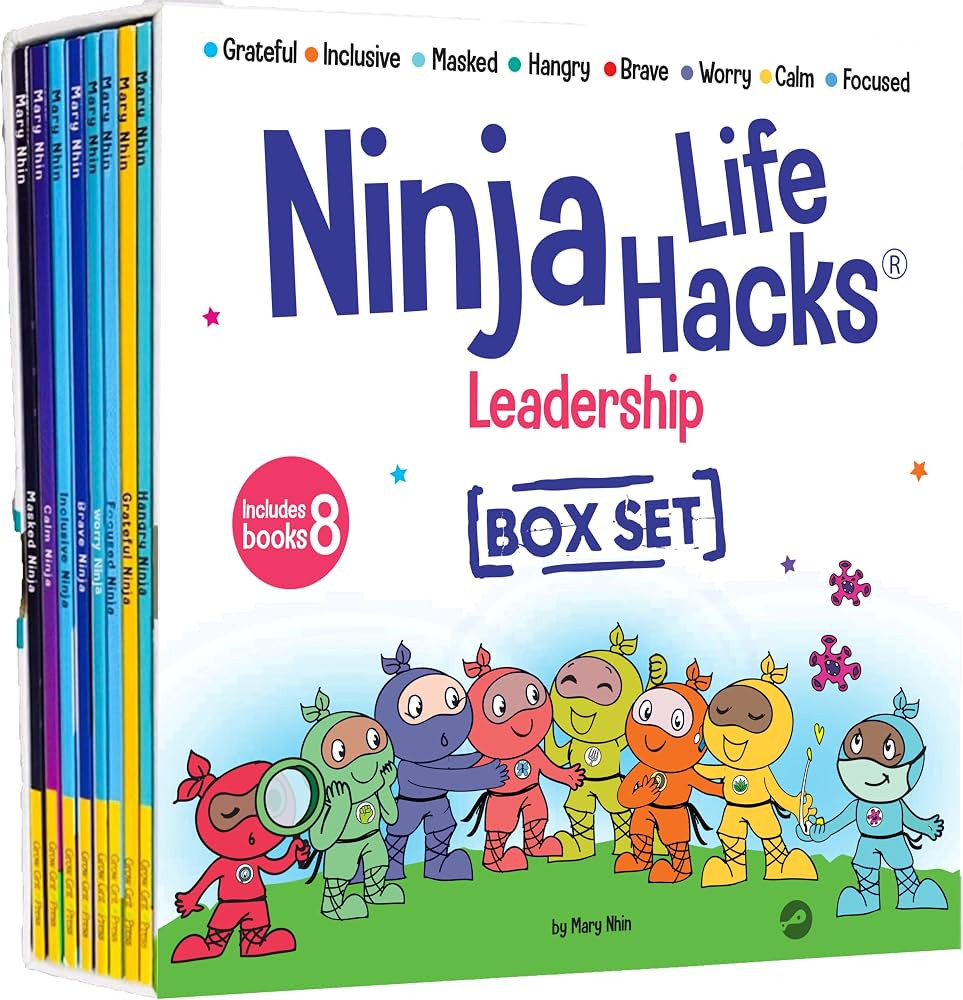 Ninja Life Hacks Leadership 8 Book Box Set (Books 17-24: Focused, Calm, Brave, Masked, Inclusive,... | Amazon (US)