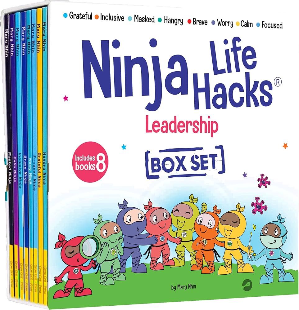Ninja Life Hacks Leadership 8 Book Box Set (Books 17-24: Focused, Calm, Brave, Compassionate, Mas... | Amazon (US)