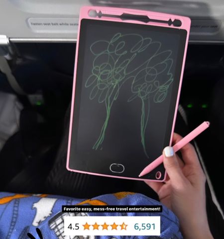 Great in car entertainment for kids! 🙌🏼

Travel toy for kids // mess free drawing board // travel tips for families // kids toys // Amazon find 

#LTKtravel #LTKkids #LTKfamily