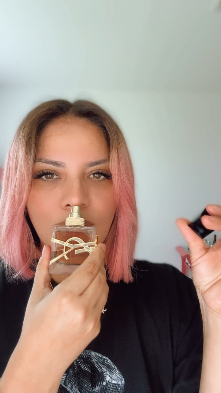 Libre flowers and flames by YSL has me in a choke hold! Smells like a bottle of fierce confidence ✨✨