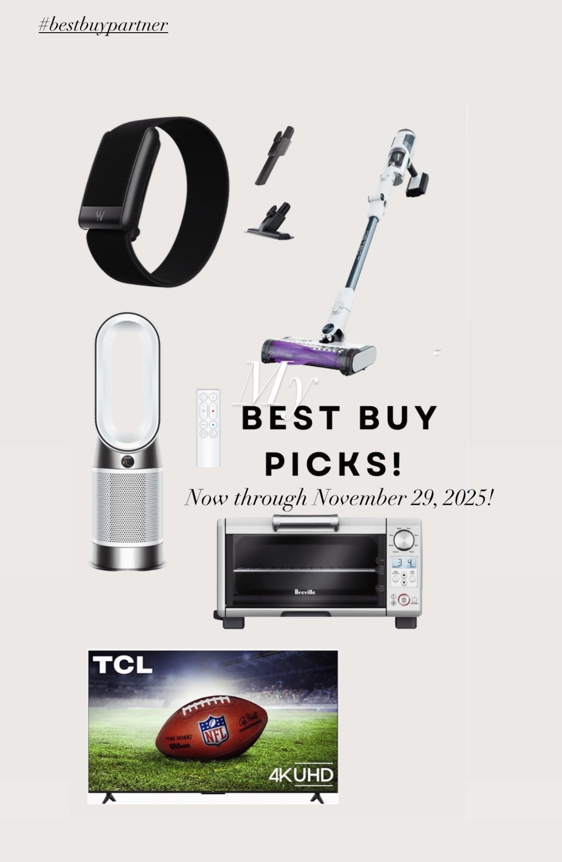 #BestBuyPartner Black Friday at @BestBuy is here. Grab the deals now through 11/29/25! From home upgrades to cozy-weather essentials - these are my Black Friday picks!

#LTKGiftGuide #LTKHoliday #LTKCyberWeek