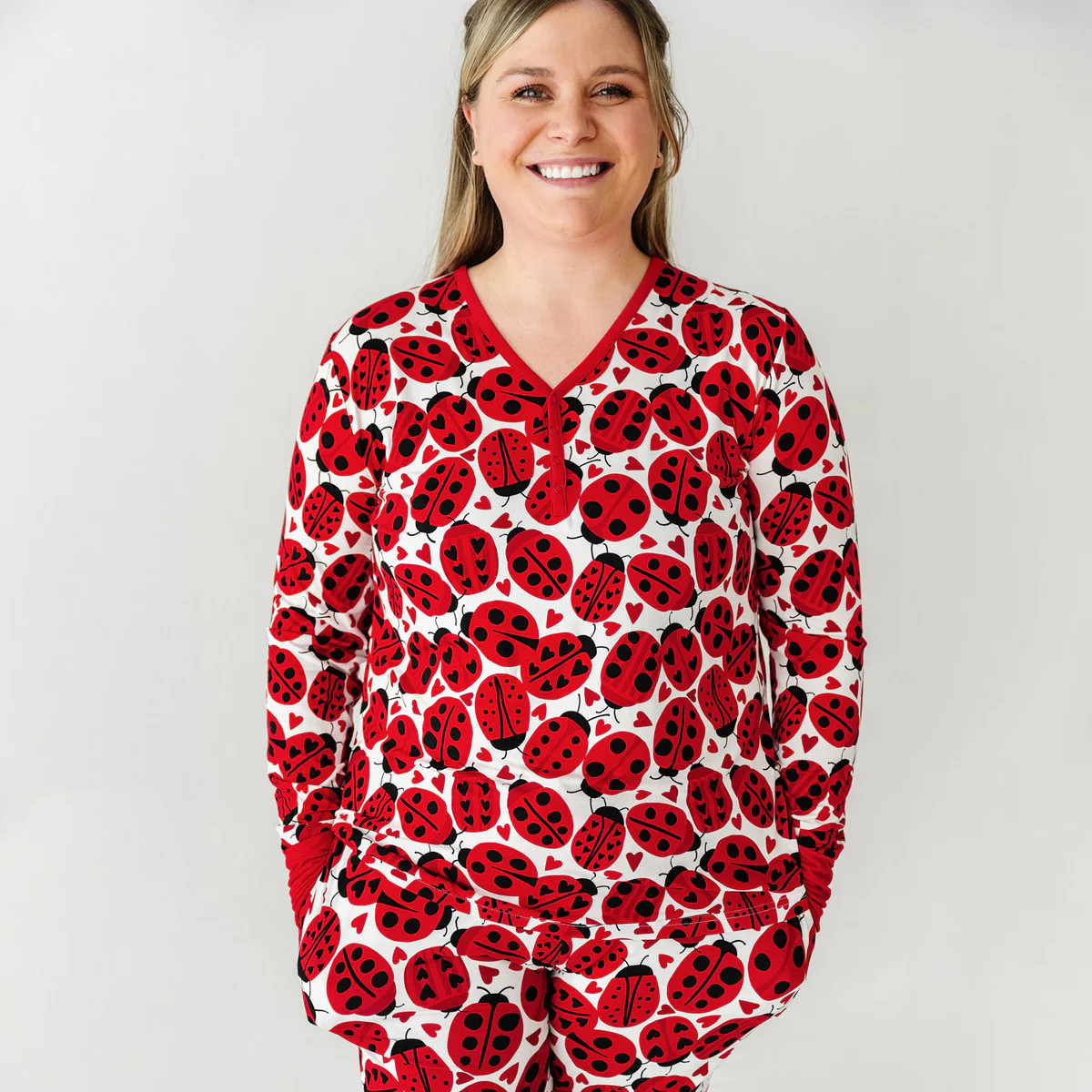 Love Bug Women's Pajama Top | Little Sleepies