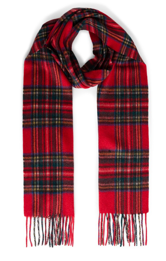 Cashmere Tartan Scarf | The House Of Bruar