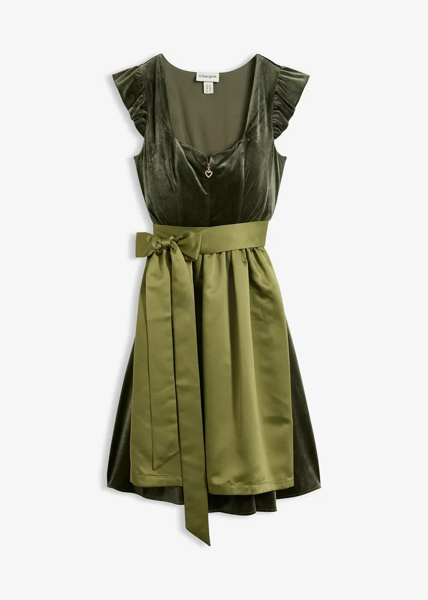 Dirndl und Sch\u00fcrze (2-tlg.Set) | Bonprix DE