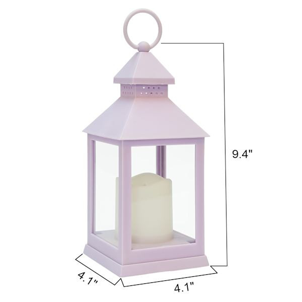 Lilac LED Outdoor Lantern With Timer, 10"








	
								
				
				
					
						
						5
					... | At Home
