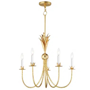 Avril 5 - Light Dimmable Classic / Traditional Chandelier | Wayfair North America