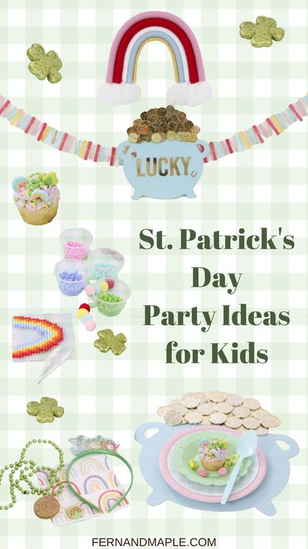 Easy Lucky St Patrick’s Day Party or Play Date idea for kids! 

#stpatricksday #kidsparty #craftparty #playdate #spring

#LTKkids #LTKparties #LTKSeasonal