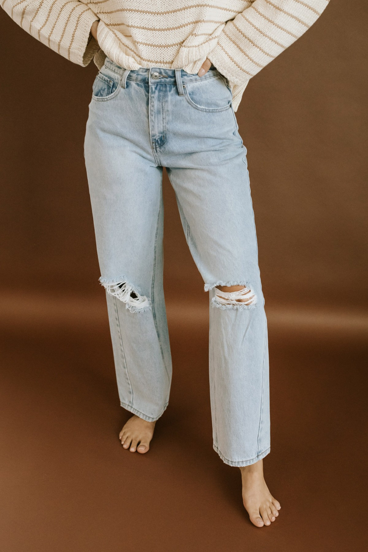 West Coast Relaxed Jean - Denim | THELIFESTYLEDCO