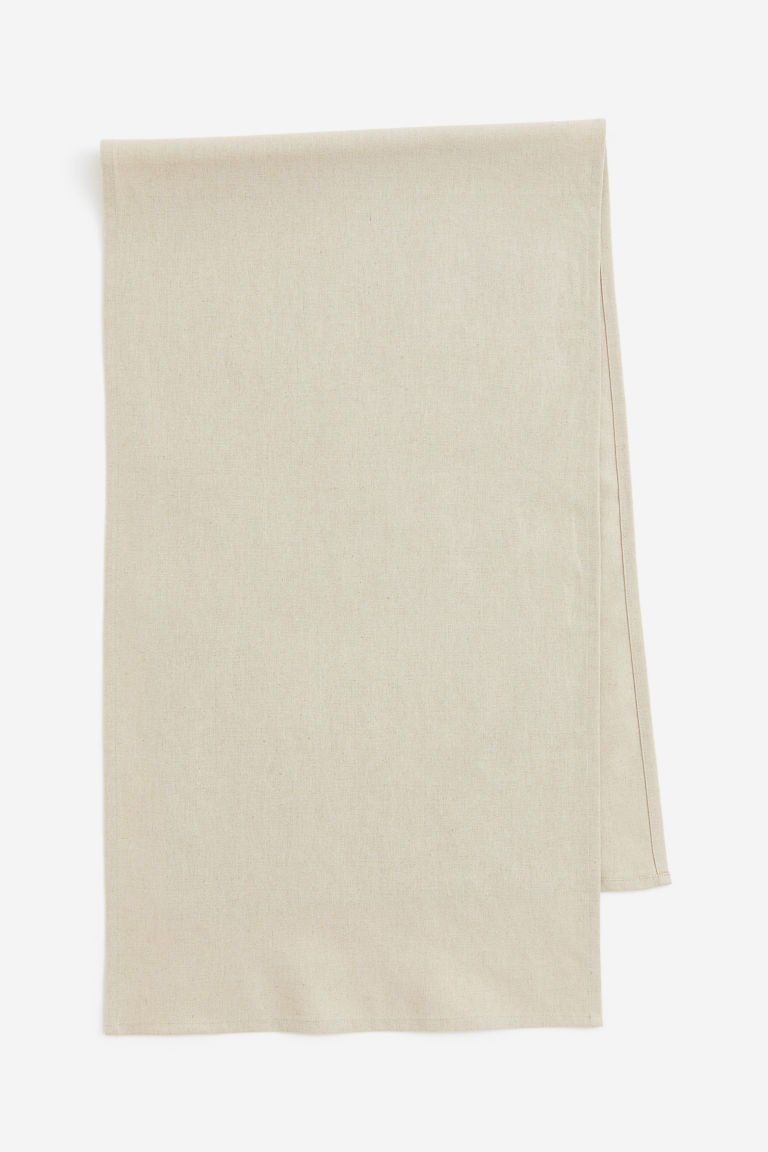 H & M - Linen-blend Table Runner - Beige | H&M (US + CA)