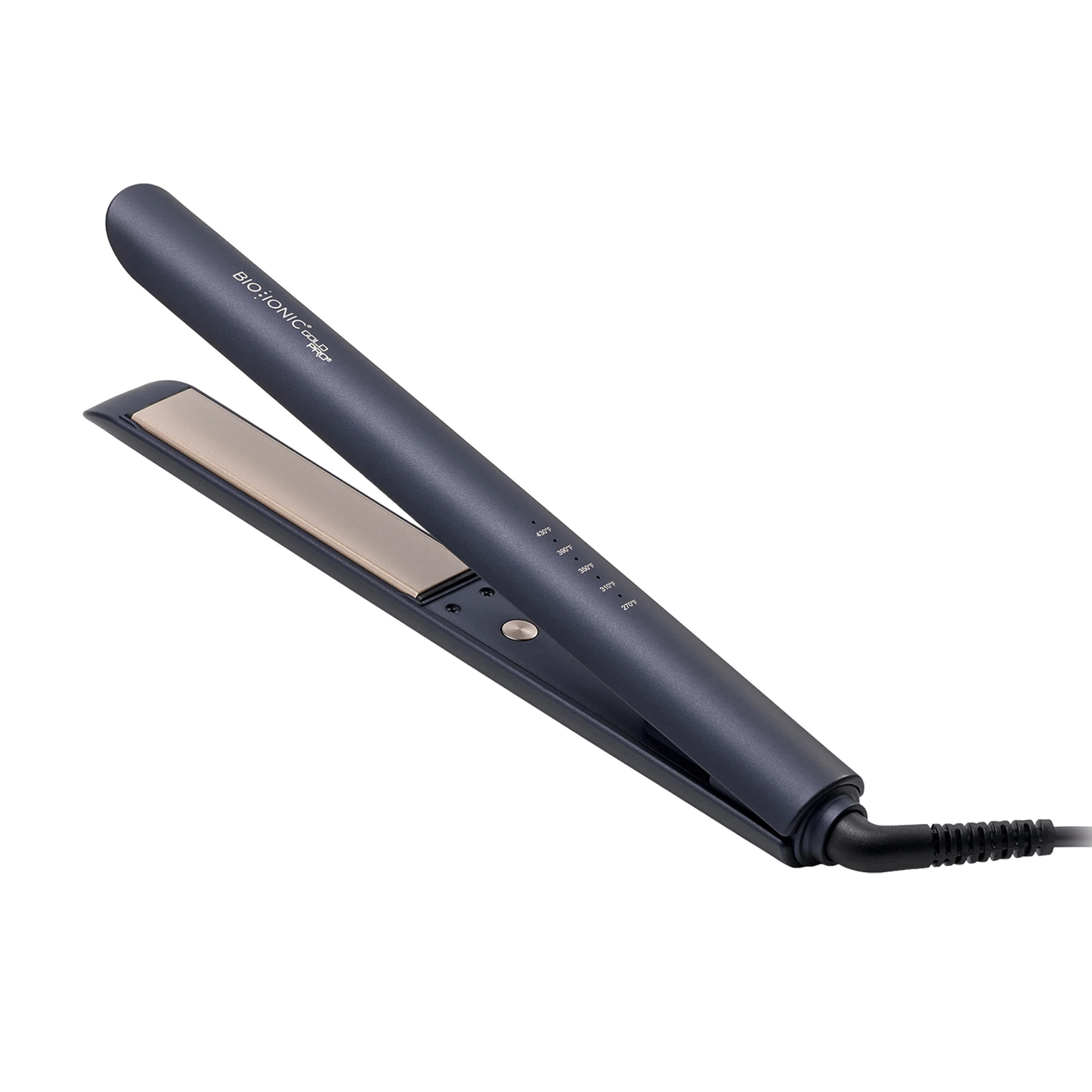 GoldPro Flat Iron | 1" - 1.5" Flat Irons | Bio Ionic | BioIonic