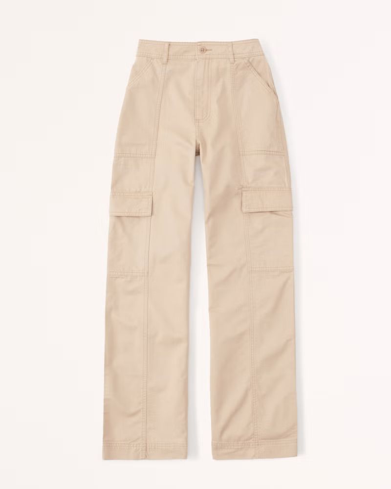 Women's Relaxed Utility Pants | Women's Bottoms | Abercrombie.com | Abercrombie & Fitch (US)