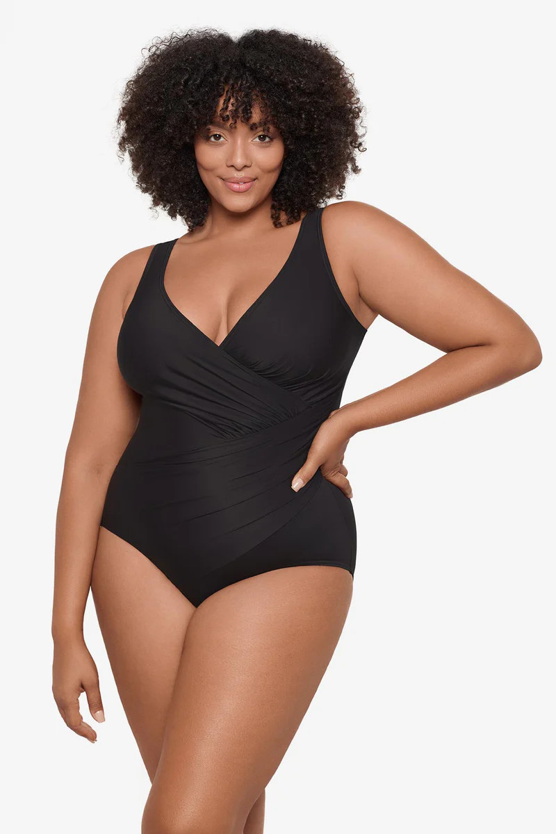 Miraclesuit Plus Size Must Haves Oceanus One Piece Swimsuit | MiracleSuit