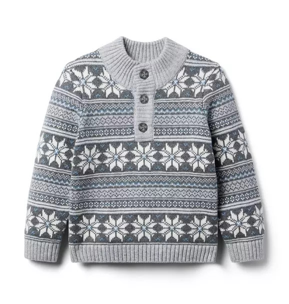 Snowflake Fair Isle Sweater | Janie and Jack