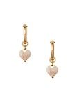 Asher 14K-Gold-Filled & Morganite Heart Drop Earrings | Saks Fifth Avenue