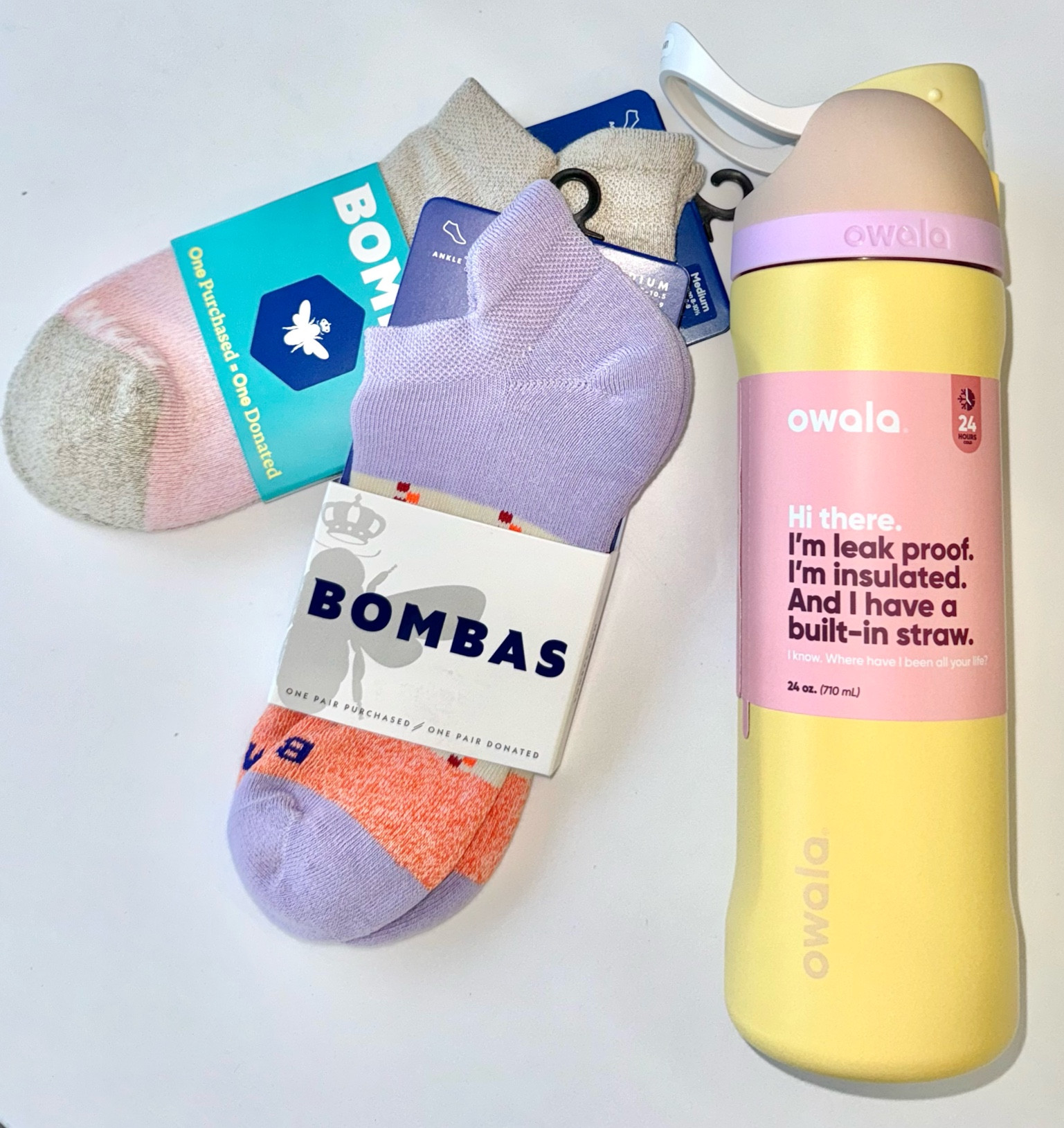 ~new- purchases in the prettiest colors!! can’t wait to try these two brands out!

owala, bombas, daily accessories 

#LTKGiftGuide #LTKfindsunder100 #LTKfitness