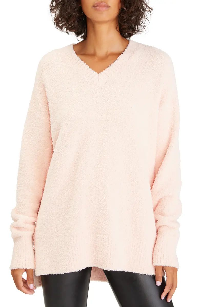 V-Neck Teddy Sweater | Nordstrom