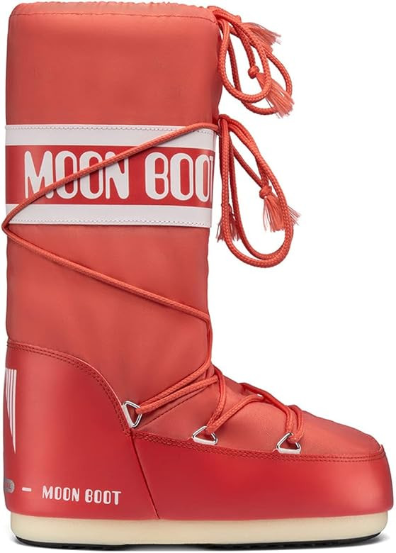 Womens Tecnica Moon Boot Icon Nylon Lace-up Mid-Calf Snow Boot | Amazon (US)