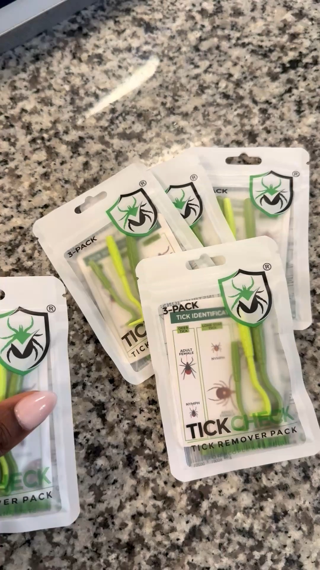 I hope we never have to use these BUT it doesn’t hurt to be prepared. We have also have a cabin in the country and that means ticks! I bought these immediately. One to keep at the cabin & in both cars. The back also gives directions to mail off the tick to test for lime disease. I bought too many, there’s 3 in each pack!

#LTKSeasonal #LTKActive #LTKmomlife
