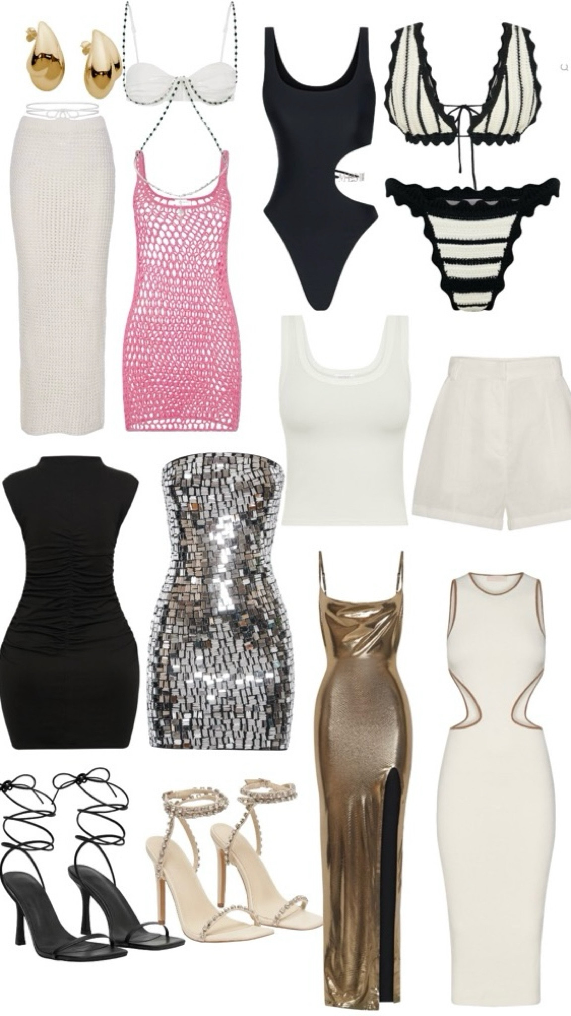 How to Pack Smart for a Short Vacation ✈️✨ (Without Overpacking!)

Going on a quick getaway but don’t want to carry your whole closet? The key is versatile pieces that mix & match so you can create multiple outfits with fewer items. Here’s how:

✔ Neutral Basics – A simple white tank and tailored shorts can be dressed up or down.
✔ Statement Dresses – A black ruched mini or a metallic maxi? Perfect for a night out.
✔ Swimwear that Doubles as Tops – That cutout one-piece or crochet bikini? Pair with a skirt or shorts for a cute day look.
✔ Comfy Yet Chic Shoes – One pair of lace-up heels + one pair of glam sandals = covered for day and night.
✔ Layering Pieces – A crochet cover-up works as a beach dress and a fun layering piece for brunch.
✔ Minimal Accessories – Gold earrings that go with everything? Yes, please!

With a little planning, you can look bomb every day without overpacking.💕 #TravelStyle #VacationPacking #EffortlessFashion

#LTKTravel #LTKSwim #LTKSeasonal