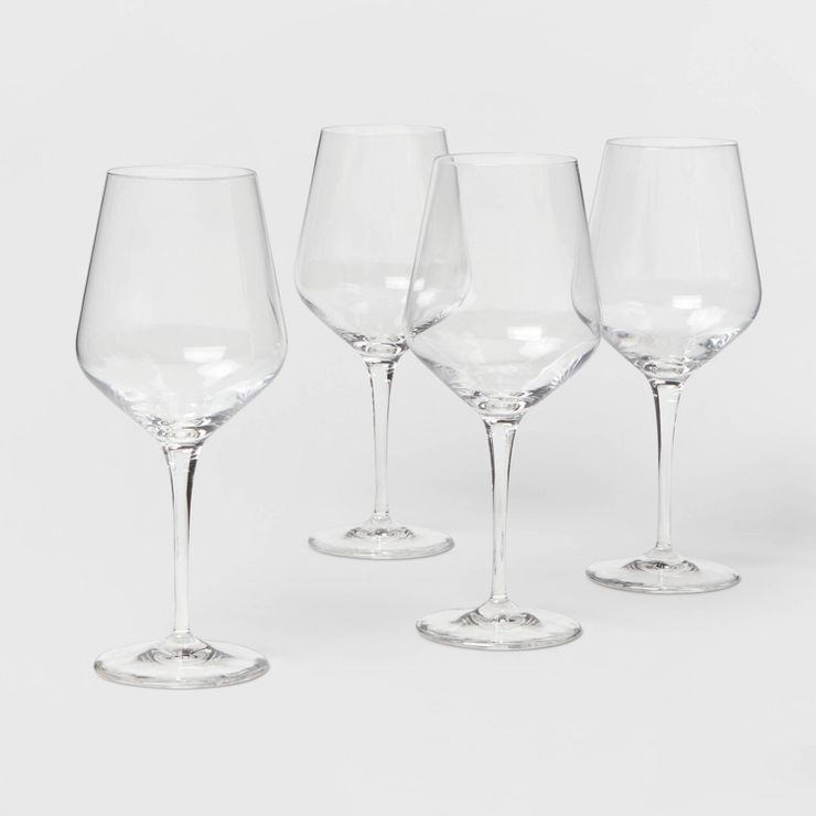 4pk Atherton Wine Glasses - Threshold™ | Target