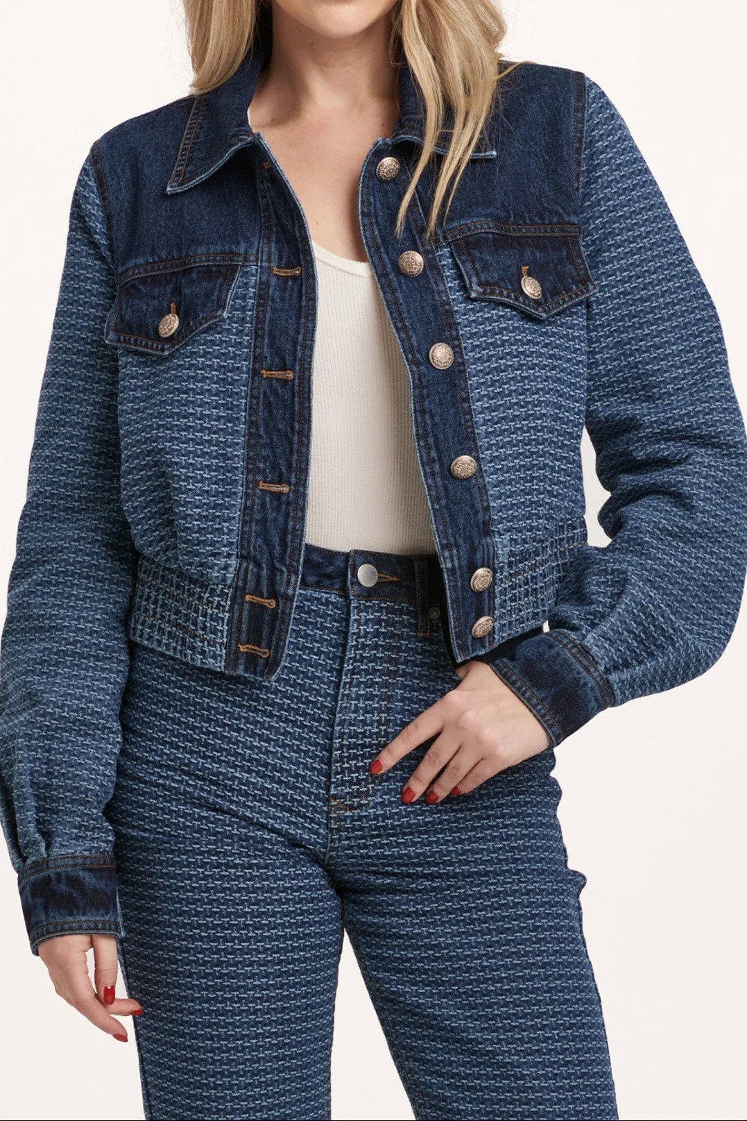 CHELSEE DENIM JACKET MOON NIGHT | Dear John Denim
