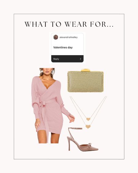 What To Wear For: Valentine’s Day

Date night outfit, Valentine’s Day outfit, Galentine’s Day outfit, GNO, pink outfit, wrap dress, sweater dress, gold accessories, valentines outfit

#LTKstyletip #LTKSale #LTKFind
