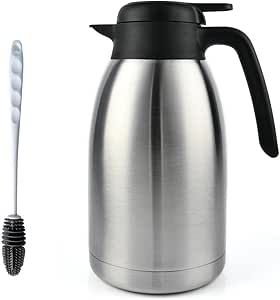 Heritage66 Thermal Coffee Carafe -Triple Wall Vacuum insulated Flask- Thermos keeping Beverages H... | Amazon (US)