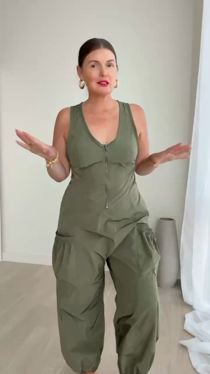 Spring outfit 
Jumpsuit 

#LTKSeasonal #LTKootd #LTKActive