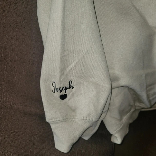 Dad Embroidered Sweatshirt Custom Mama Shirt With Names - Etsy | Etsy (US)