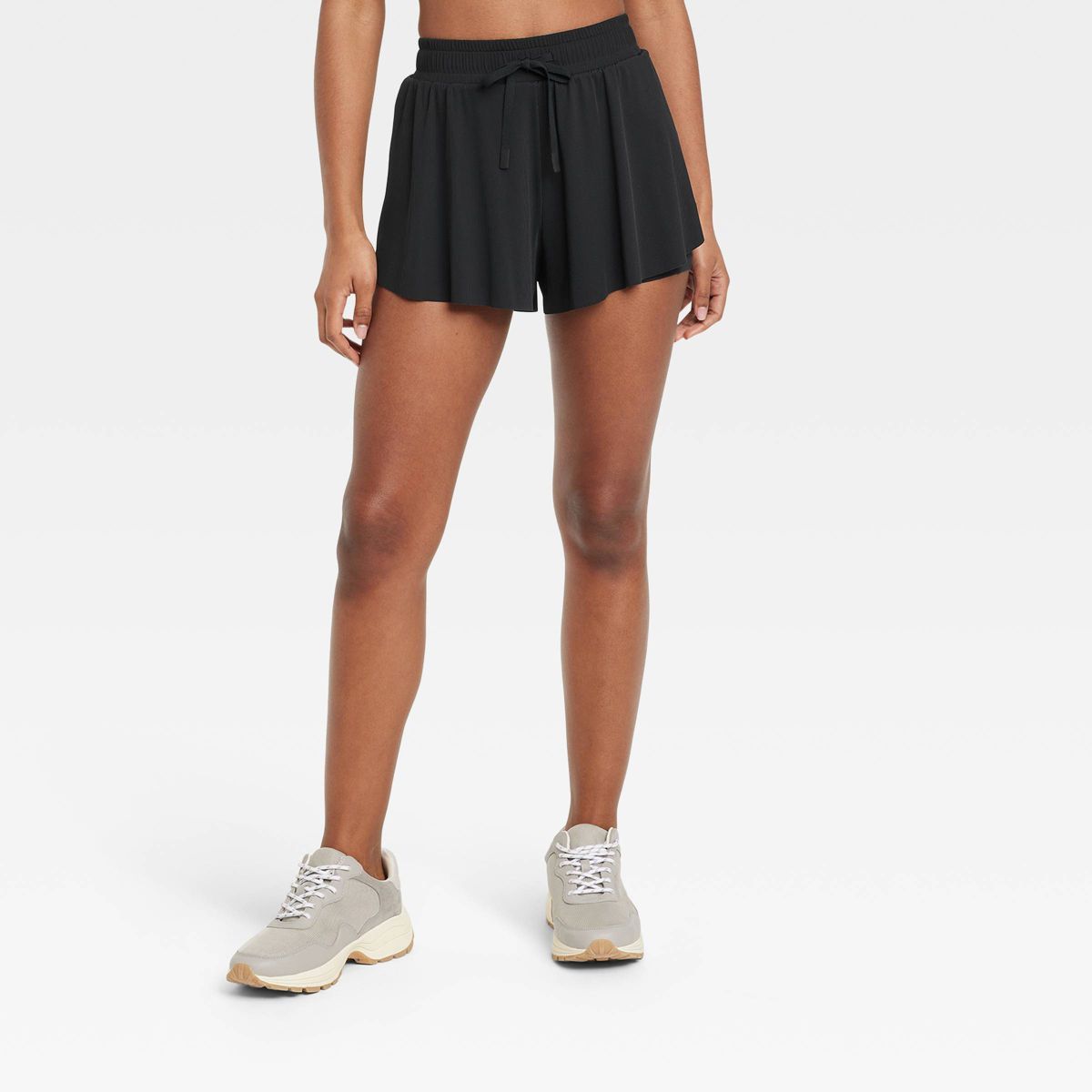 Women's Double Layer Run Shorts 2.5" - JoyLab™ Black XS | Target