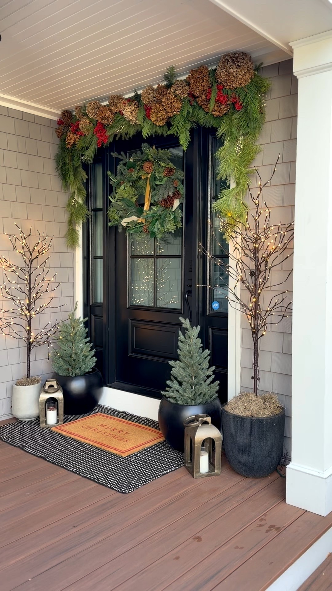 My holiday entryway is all repurposed items from Christmas past…but I linked some items to help you recreate this look!

#LTKSeasonal #LTKHoliday #LTKHome