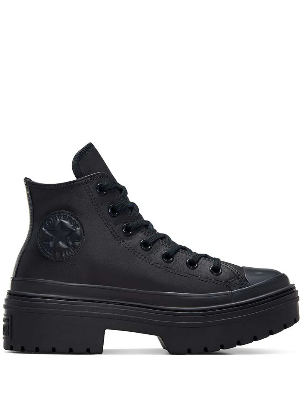 Converse lugged heel platform hi sneakers - Black | Farfetch Global