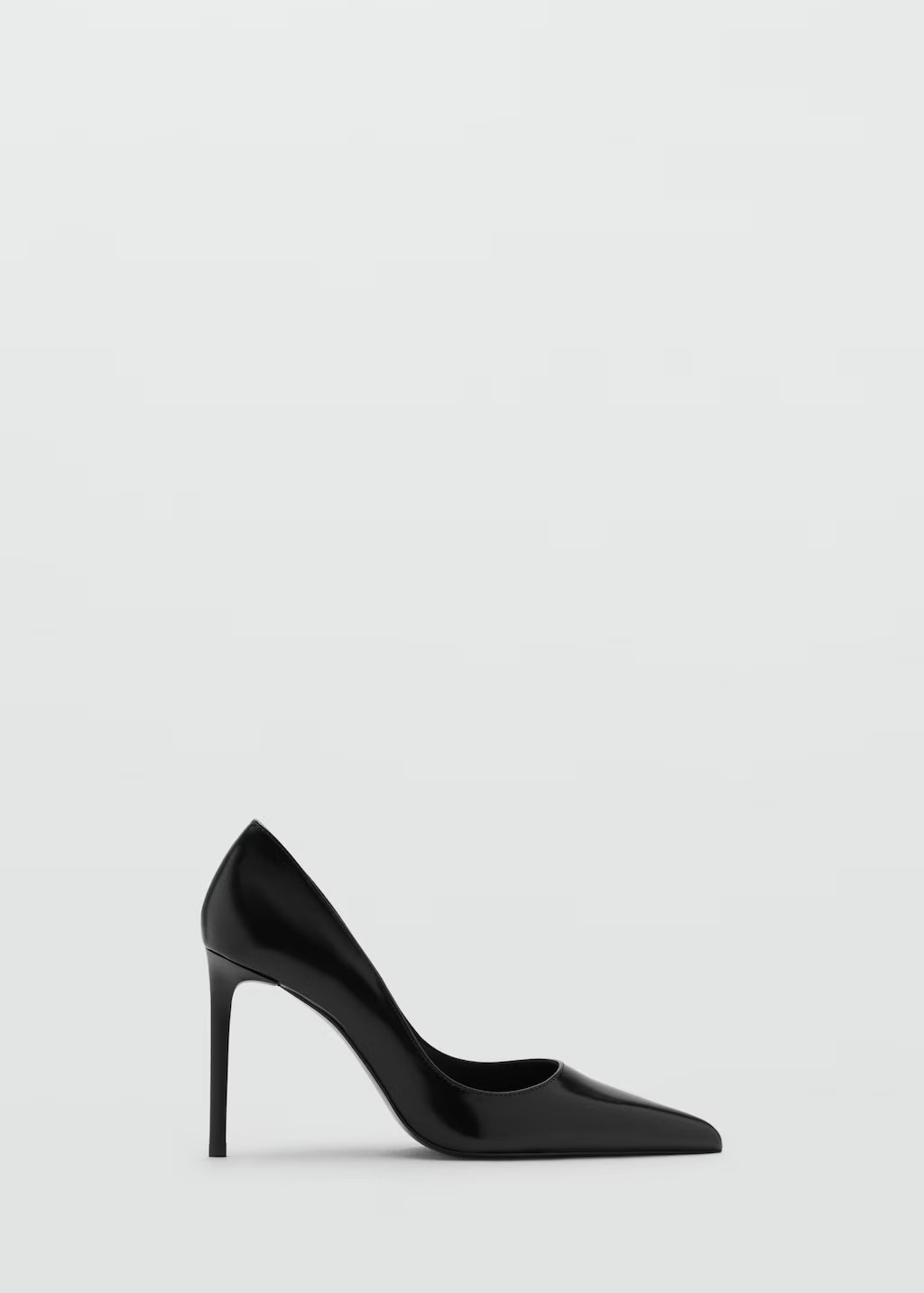 Pointed-toe leather heeled shoes - Women | MANGO United Kingdom | MANGO (UK)