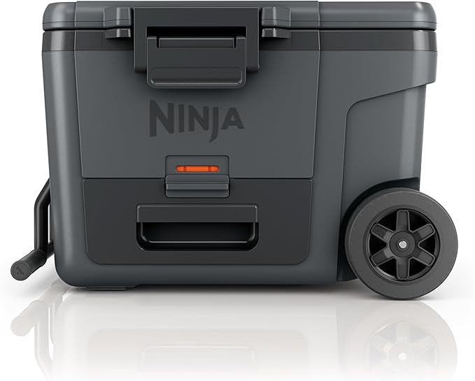 Ninja | Cooler | FrostVault 45QT Cooler with Wheels | Insulated with Temp Dry Storage Drawer | Ke... | Amazon (US)