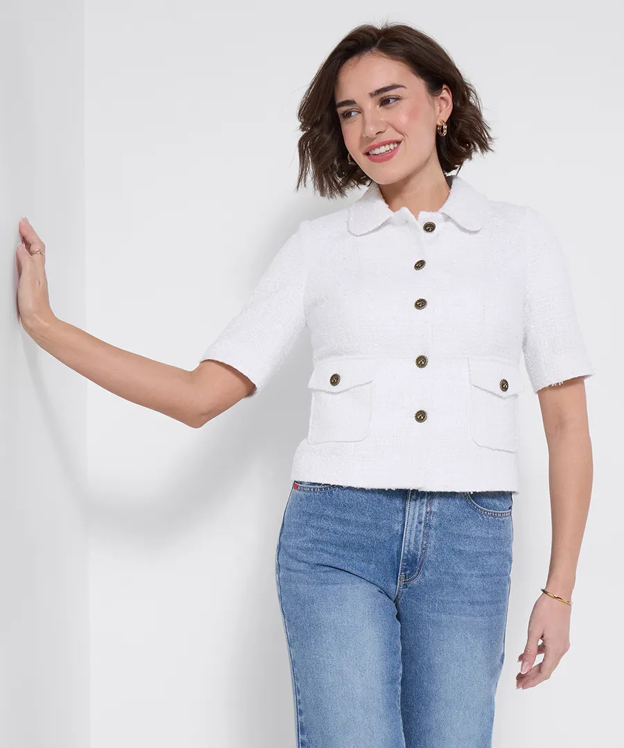 Lucy Short Sleeve Jacket | Joe Browns
