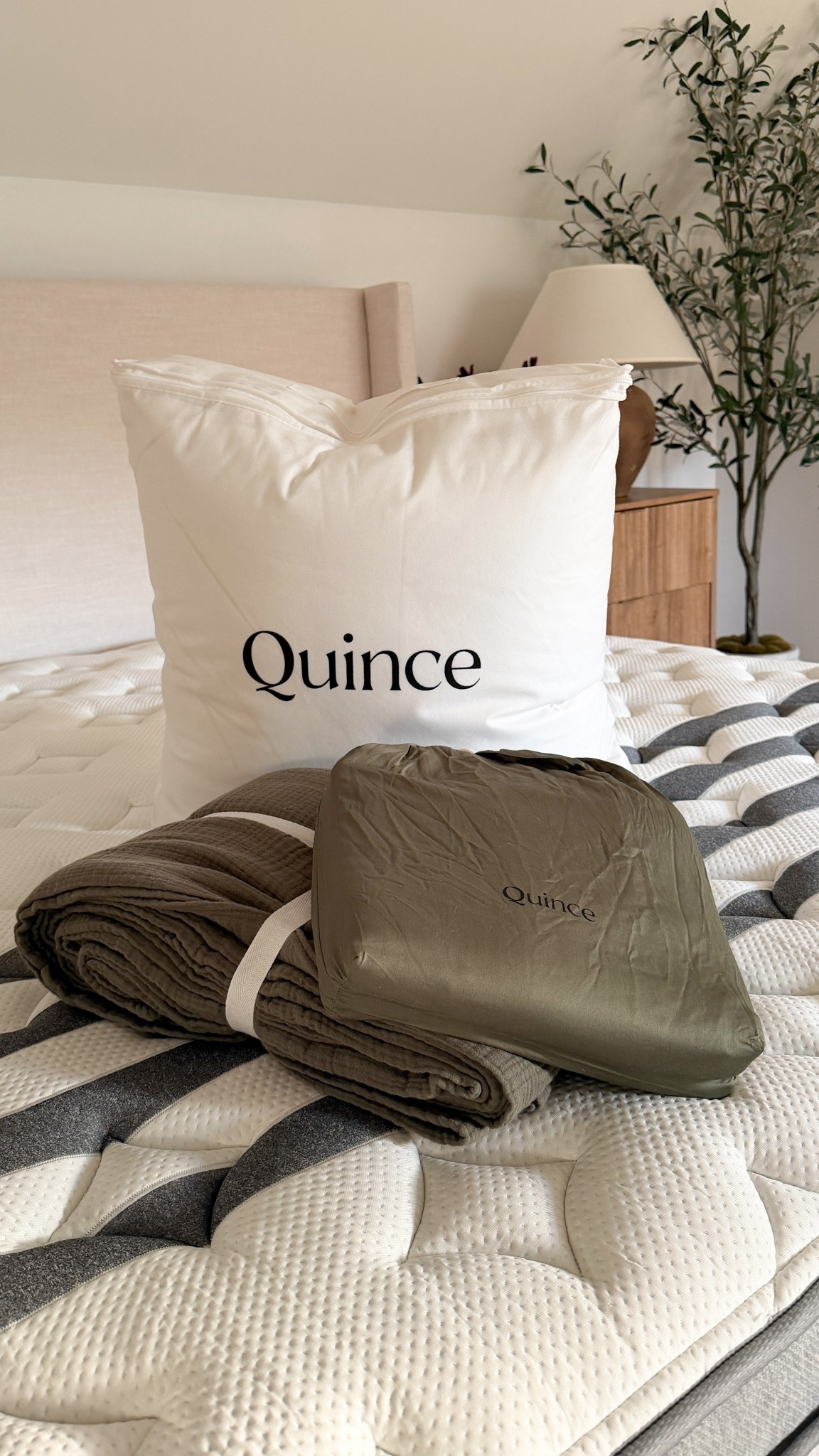 A little sneak peek of my bedroom winter styling 🤍
Keeping it neutral, elevated, and extra cozy this year — deep forest greens mixed with creams and soft textures… it already feels so dreamy in here ✨

Can’t wait to share the full reveal with you guys soon 🫶

#neutralbedroom #winterbedroomdecor #cozyhomevibes #modernorganic #bedroominspo #homestylingideas

#LTKFindsUnder100 #LTKHome #LTKStyleTip