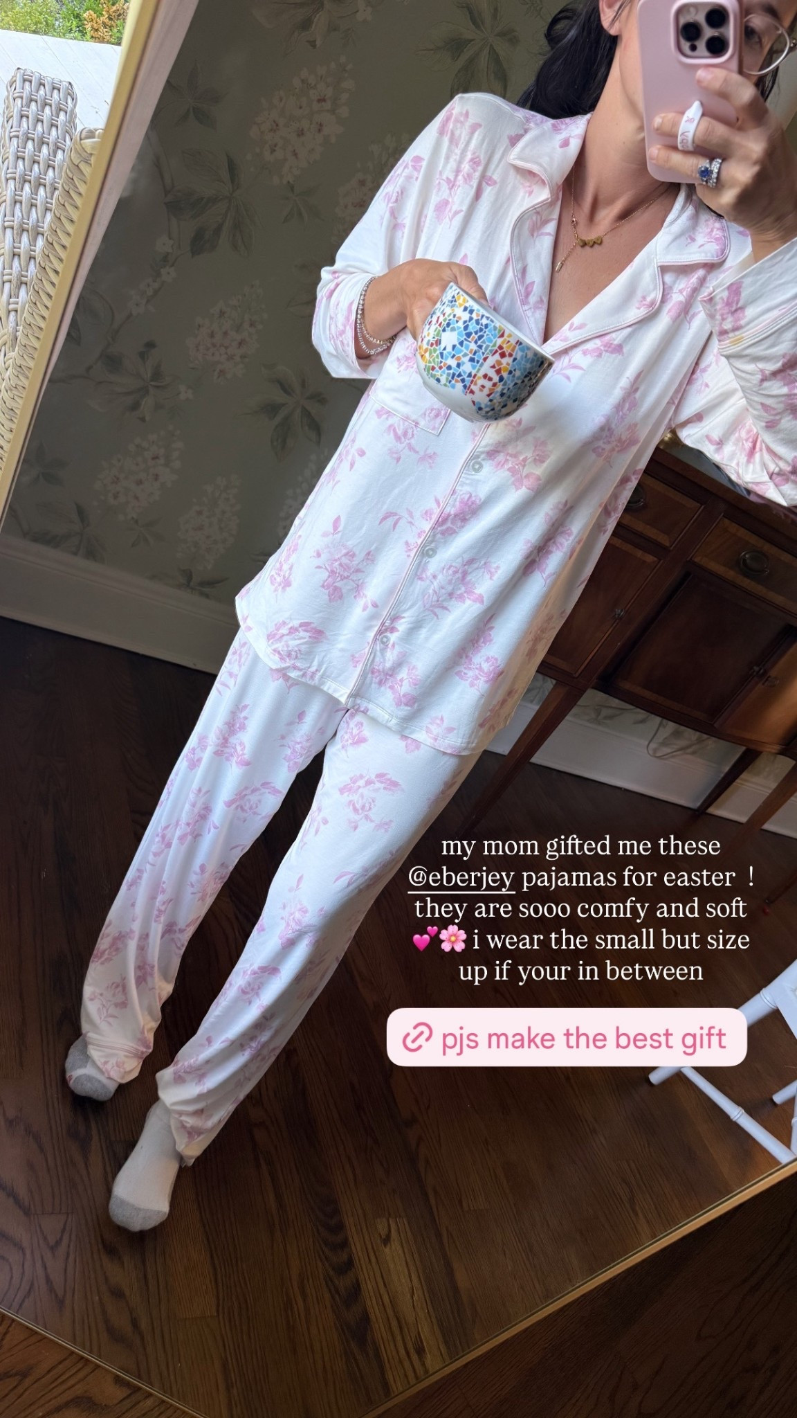 cutest spring pajamas !! i love these so much 