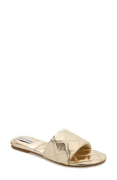 Perrie Quilted Slide Sandal (Women) | Nordstrom Rack