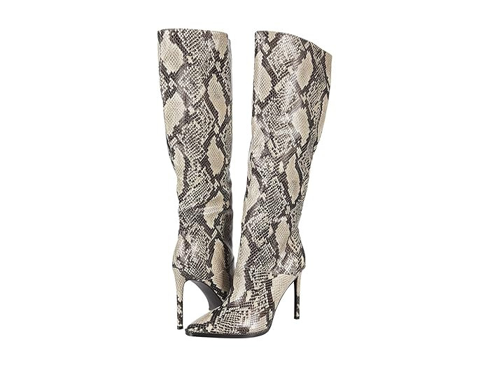 Steve Madden Olga Over-the-Knee Boot (Natural Snake) Women's Shoes | Zappos