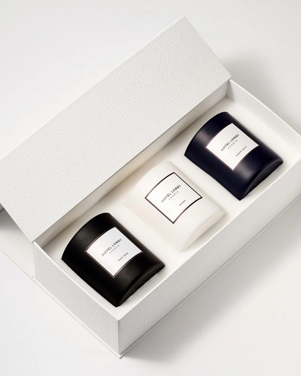 City Collection Trio | Hotel Lobby Candle