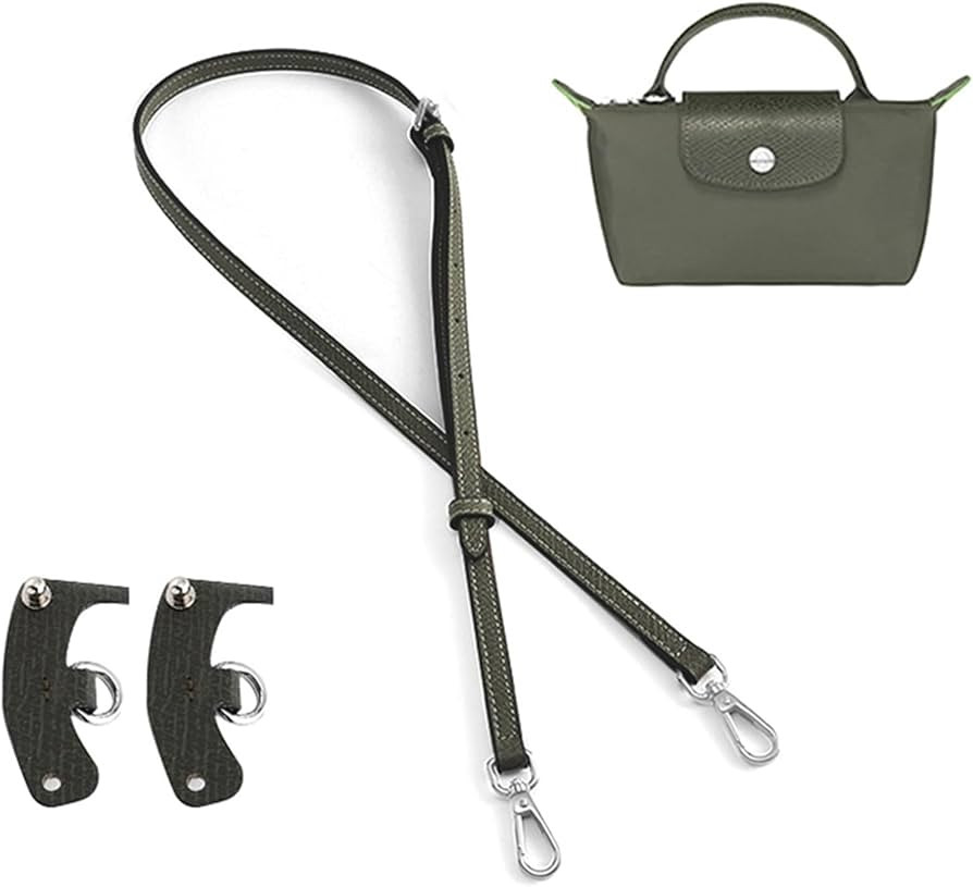 jiesinlov Leather Purse Straps Replacement Crossbody Adjustable Shoulder Strap for Mini Le Pliage... | Amazon (US)